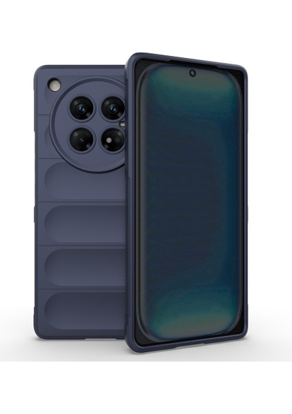 Infinix Zero 40 5g Kılıf Esnek Tpu Oyuklu Arka Yüzey Tasarımlı Mrsa Etnik Silikon Kapak - Lacivert fiyatları