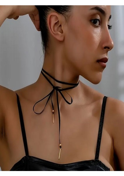 Minimalist Kurdele Kolye