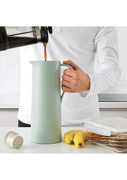 Behövd Vakum Şişesi, Açık Breen/bej Bir Litre modelleri