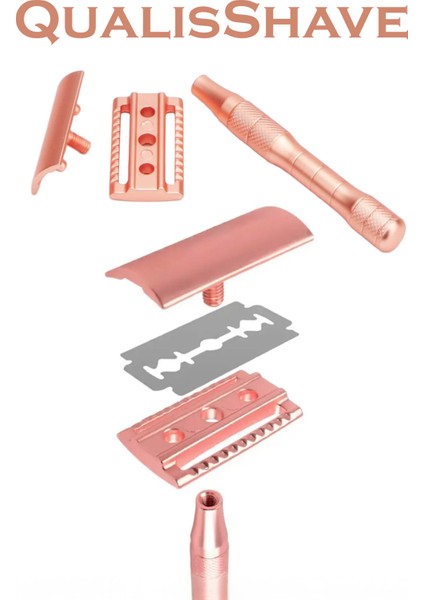 S29 Full Metal Manuel Tıraş Makinesi + 5 Adet Platinum Yaprak Jilet