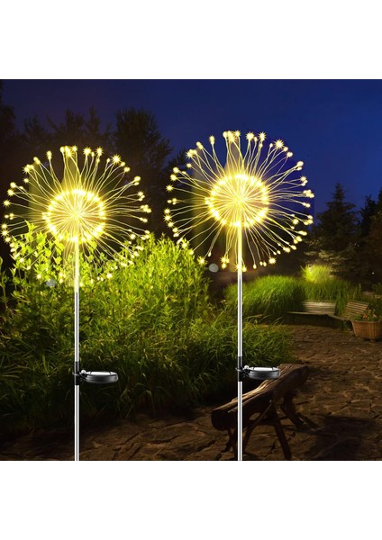 Güneş Enerjili 200 LED Sarı Işık Zinciri – Solar Bahçe Aydınlatma ve Dış Mekan Dekor Süs Lambası Güneş Enerjili fiyatları