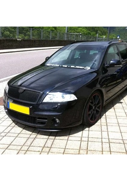 Skoda Octavia Mk1 Mk2 1u 1z Uyumlu Universal 3 Parça Cupra Kupra Ön Ek Tampon Dili Lip Esnek Karlık fırsatları