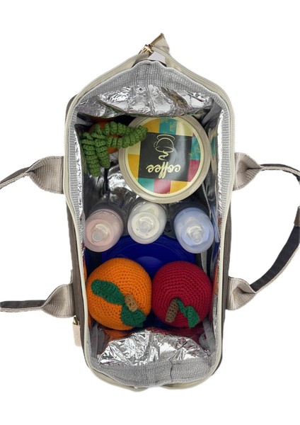 Çok Amaçlı Isı Yalıtımlı Su Geçirmez Termal Beslenme ve Yemek Taşıma Çantası