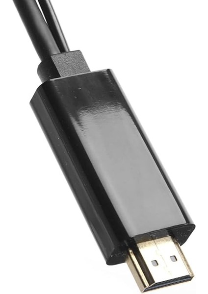 HDMI To Displayport Dönüştürücü 2 Metre USB Güç Kablosu Destekli Kablo indirimleri