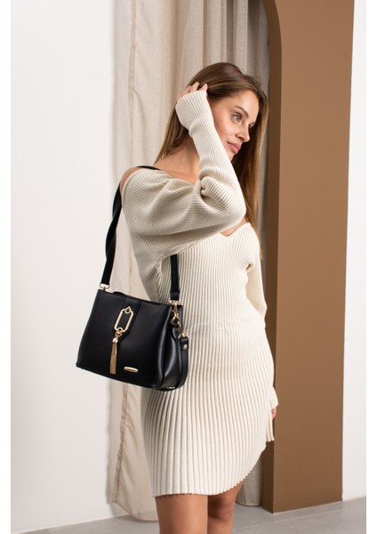 Sn 1438 Kadın Omuz Çantası El Çantası Kol Çantası Günlük