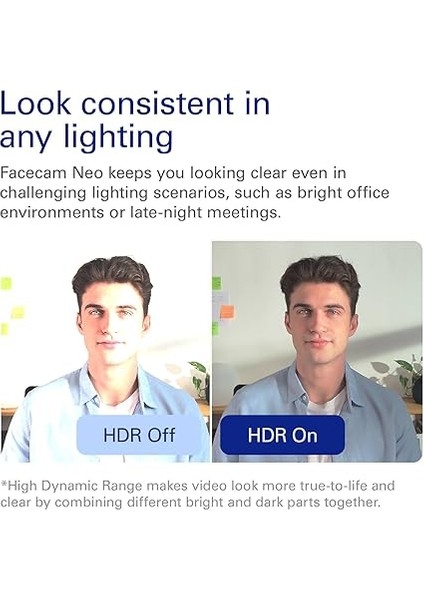 Facecam Neo – Full Hd Web Kamerası, Konforlu Görüş Koruma Kapağı, Işık Düzeltme, Video Konferansları, Yayın, Takımlar/zoom/slack/obs/twitch/youtube Vs. Için – Usb-C/plug & Play Pc/laptop/mac indirimleri