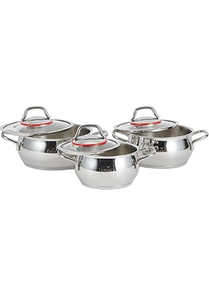 Emirgan Çelik Midi Set 6 Parça fiyatları