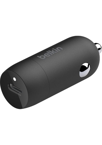 Boostcharge 30W Hızlı Araç Şarj Cihazı, Usb-C Güç Dağıtım Portlu Kompakt Tasarım, 16, 15, Galaxy S23,, Vb. Için Evrensel Uyumluluğa Sahip USB Araç Şarj Cihazı - Siyah