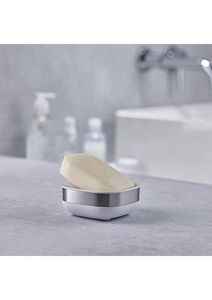 Slim Steel Sabunluk - Beyaz fiyatları