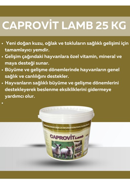 Royal Caprovit Lamb 25 kg