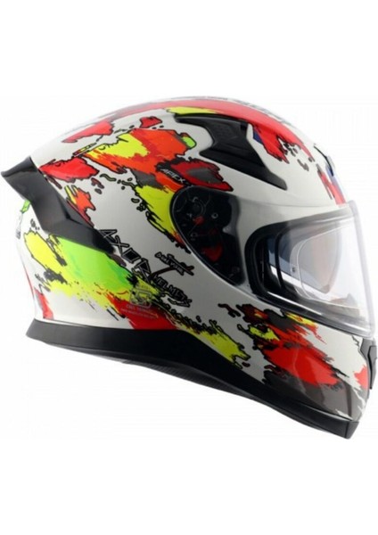 Apex Racer Full Face Kapalı Kask White modelleri