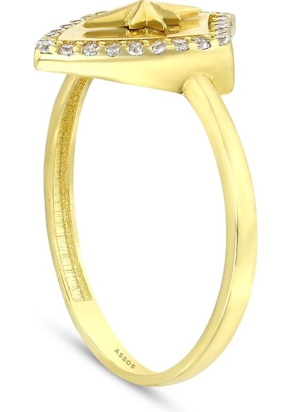 Kutup Yıldızı Altın Yüzük - 14K