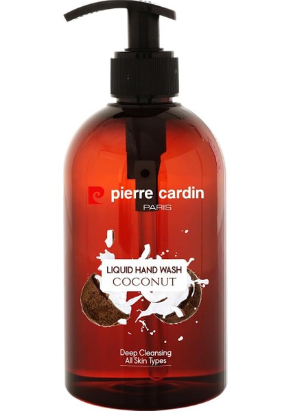 Pierre Cardin Liquid Hand Wash 480 ml – Coconut-Sıvı Sabun -Hindistan Cevizi