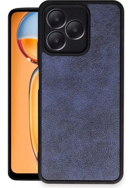 Realme Note 50 4g Kılıf Aras Deri Kapak - Lacivert (K95)