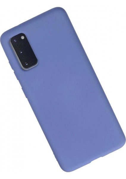Samsung Galaxy S20 Kılıf Nano Içi Kadife Silikon - Lila (K95) fiyatları