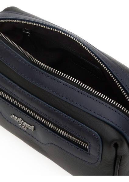 Erkek Siyah %100 Deri El Çantası 50314069-VR046 indirimleri