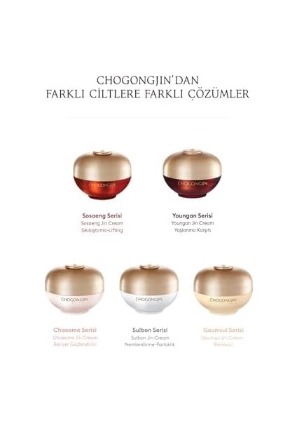 Chogongjin Youngan Jin Yaşlanma Karşıtı Yaprak Maske 25ML