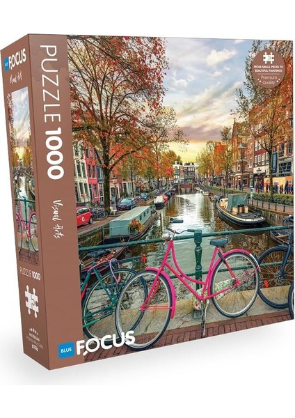 Focus 1000 Parça Puzzle - Amsterdam