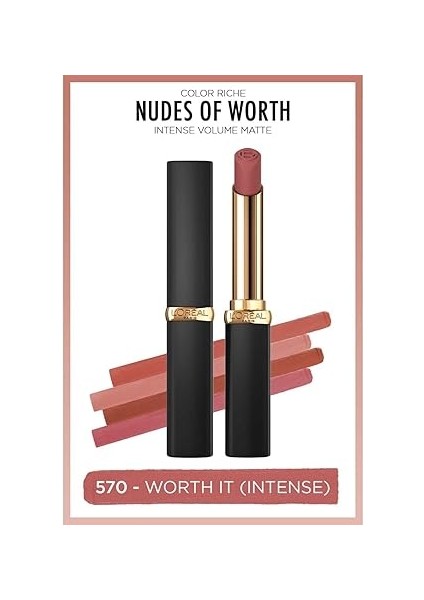 Parıs Color Riche Intense Volume Matte Ruj - 570 Worth It Intense fiyatları