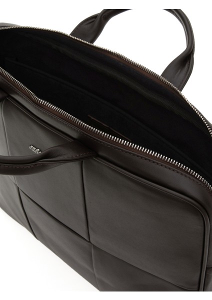 Erkek Kahverengi %100 Deri Evrak Çantası 50316803-VR029