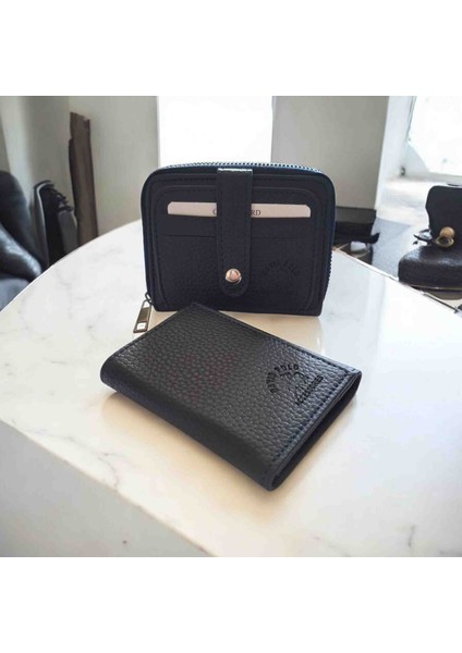 Shyne Deri 2 Li Set Erkek Cüzdan