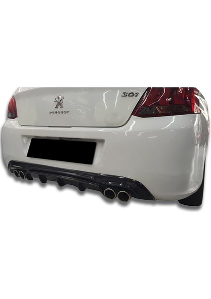 Peugeot 301 Difüzör (Plastik) 2012-2016 Uyumlu Parlak Siyah