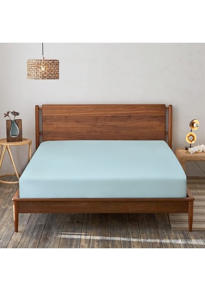 %100 Pamuk Bambu Lastikli Çarşaf