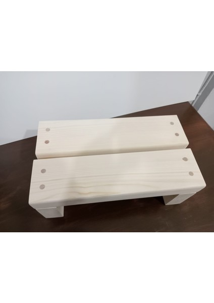 - Ahşap Tabure Yükseltici Basamak