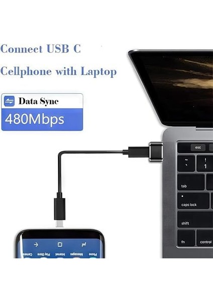USB 3.0 Erkek – Type-C 3.1 Dişi Otg Dönüştürücü Adaptör – Yüksek Hızlı Veri Aktarımı ve Şarj, Evınto fiyatları