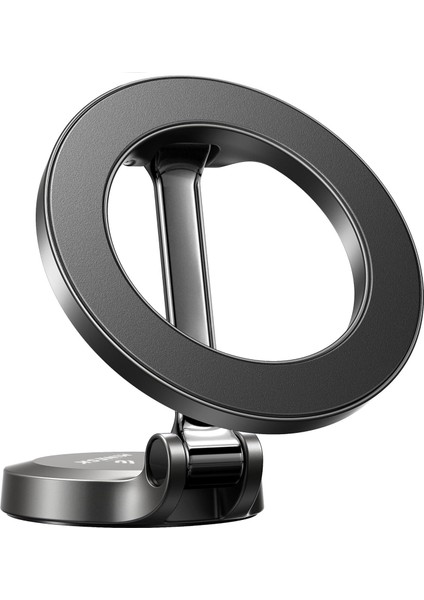 ile Uyumlu Ultra Güçlü ve 360 Dönebilen Yüksekliği ve Ekran Açısı Ayarlanabilen Matlaştırılmış Çelik Malzeme Lüks Tasarım Araç Telefon Tutucu