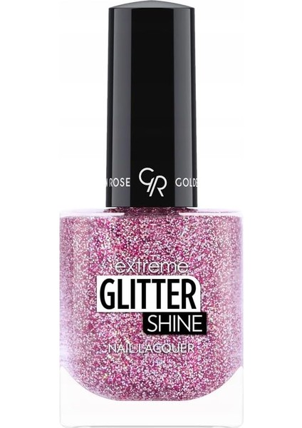 Golden Rose Glitter Shine Nail Lacquer NO:208