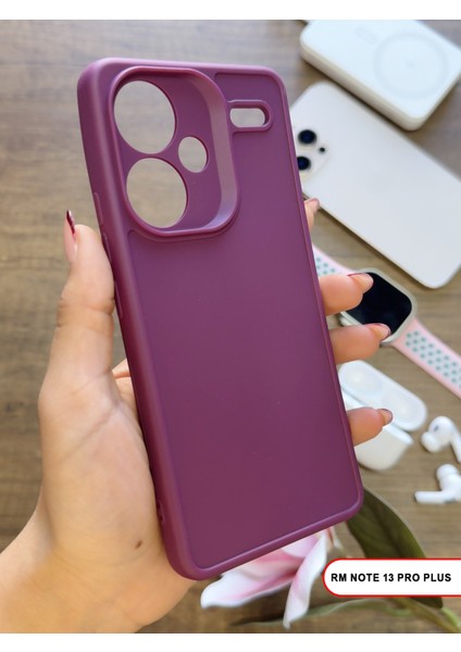 Redmi Note 13 Pro Plus Uyumlu Kamera Korumalı Darbeye Dayanıklı Renk Atmayan Keep Silikon Kılıf