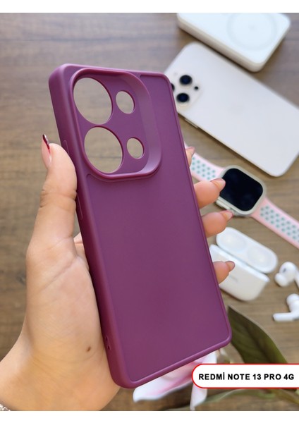 Redmi Note 13 Pro 4g Uyumlu Kamera Korumalı Darbeye Dayanıklı Renk Atmayan Keep Silikon Kılıf