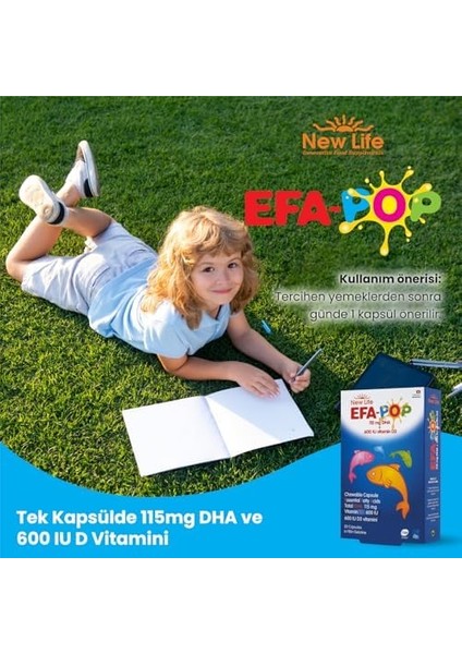 New Life Efa Pop 30 Kapsül fiyatları