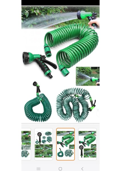 30MT Geri Çekilebilir Bobin Sihirli Esnek Bahçe Su Hortumu Araba Hortumu Için Boru Hortum modelleri