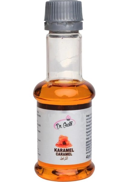 Karamel Aroması 40 G – Pasta, Kek, Tatlı ve Dondurmalar Için Yoğun Karamel Lezzeti