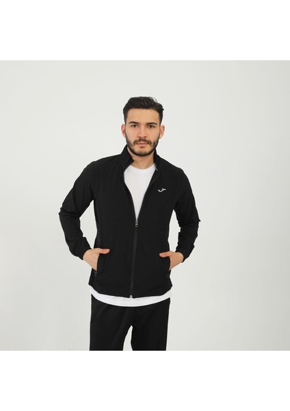 Micro Drops - Erkek Siyah Paraşüt Spor Sweatshirt - 4231313 fiyatları
