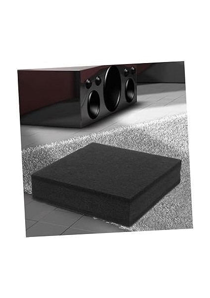 Davul Kitleri Bas Hoparlörler Için Gürültü Azaltma Izolasyon Pedi Ses Yalıtım Pedi Ev Stüdyosu Için Sağlam Köpük Subwoofer Izolasyon Platformu fırsatları