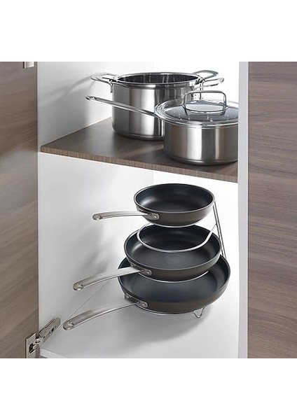 Canyon-4 Katlı Tava Rafı Polytherm Kaplama Gri modelleri