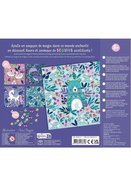 Parıltılı Sanat Seti | 600 Renkli Pul ile Işıltılı Tablolar Yap fiyatları