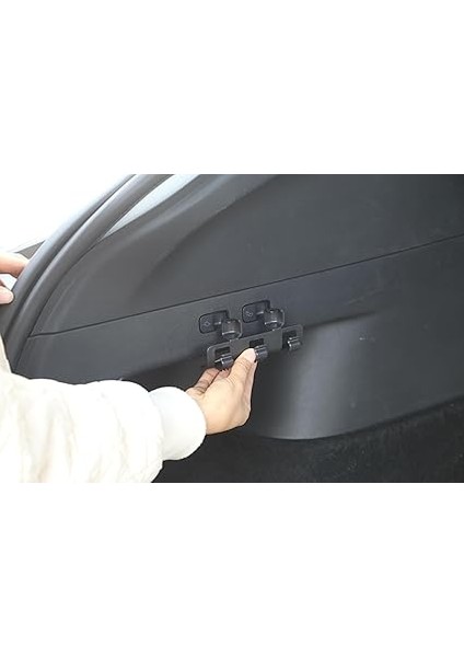 Tesla Model Y ile Uyumlu Arka Bagaj Askılık V2 fırsatları