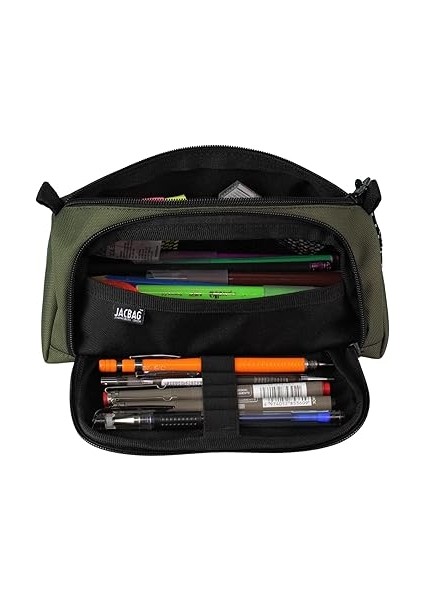 Prıme Xl-Lastik Ayraçlı Iki Bölmeli Kalem Kutusu (Haki) fırsatları