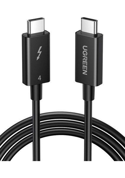 Thunderbolt 4.0 40GBPS 100W 8k Data Görüntü Kablosu 80CM