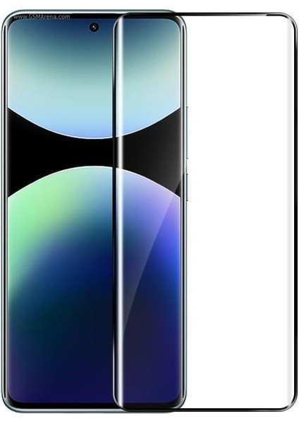 Xiaomi Redmi Note 14 Pro 4g Ekran Koruyucu Tam Kapatan Pet Siyah