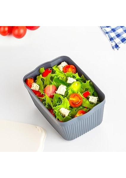 1037 Erzak Çok Amaçlı Bakliyat Saklama Kabı Dolap Içi Organizer 6'lı 1,5 L Still Box modelleri