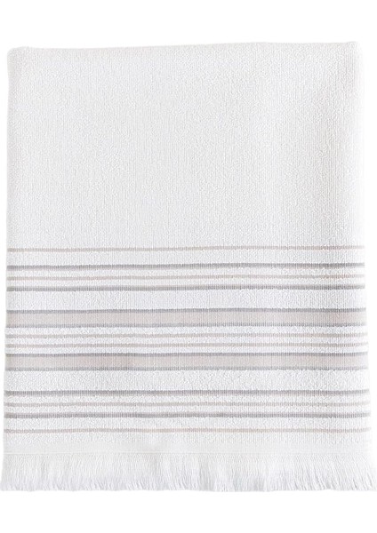 Derin Banyo Havlusu 100X150 Cm, Ekru/bej/kahve