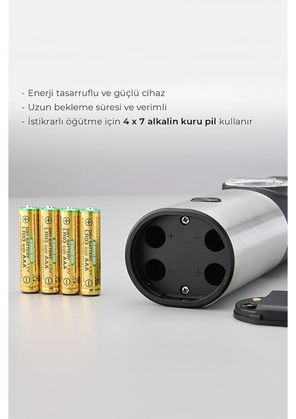 LED Işıklı Tuz Karabiber Değirmeni Otomatik Baharat Öğütücü 2li Paket fiyatları