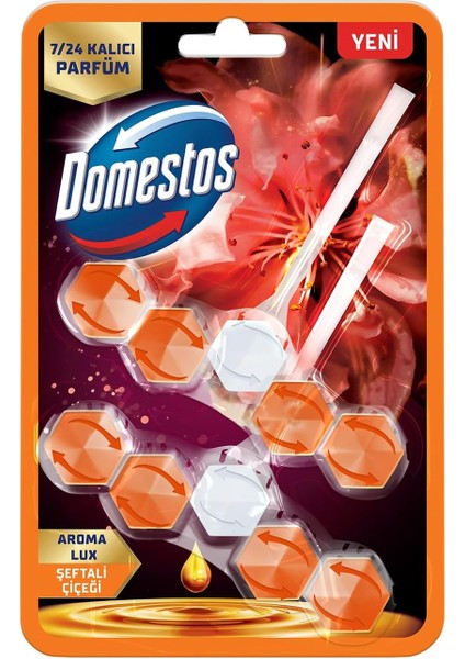 Domestos Aroma Lux Tuvalet Bloğu Şeftali Çiçeği 100G