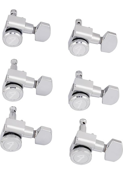 Guitar Tuning Machines Polished Chrome Kilitli Akort Burgusu