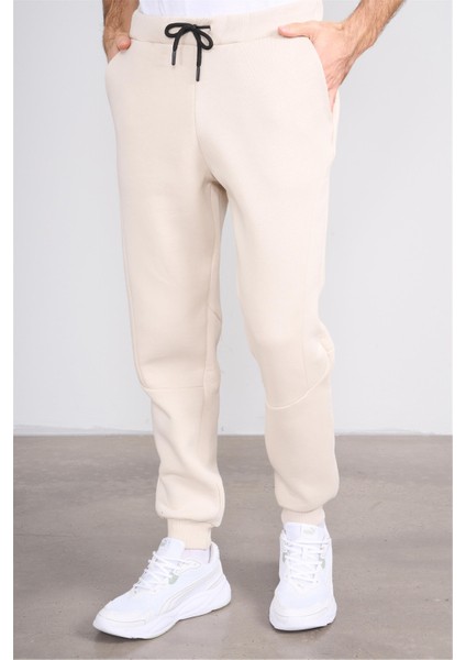 824 Erkek 3 Iplik Lastik Paça Eşofman Alt Vizon fiyatları